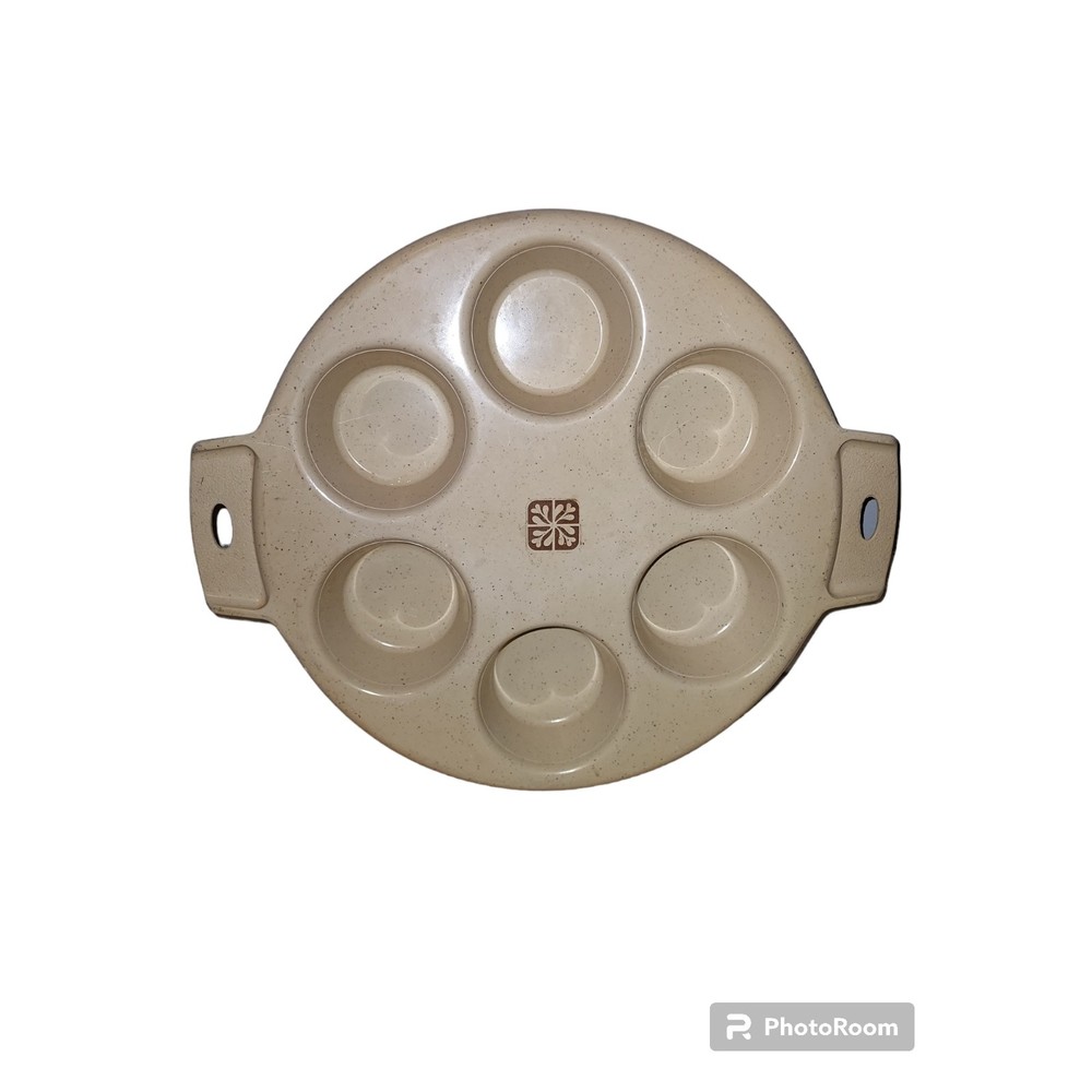 Vintage 1982 LittonWare 6 Microwave Muffin Cupcake Pan